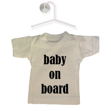 Mini T-shirt baby on board